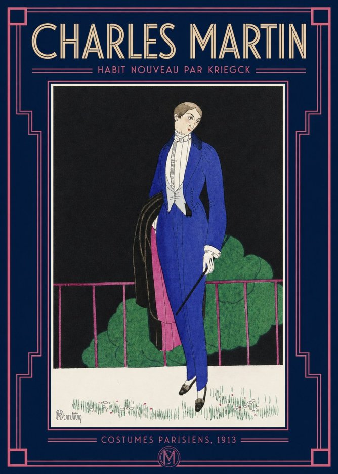 Charles Martin Habit Nouveau Par Kriegk No2 - Poszter