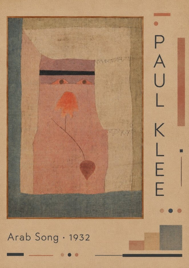 Paul Klee Arab Song No2 - Poszter