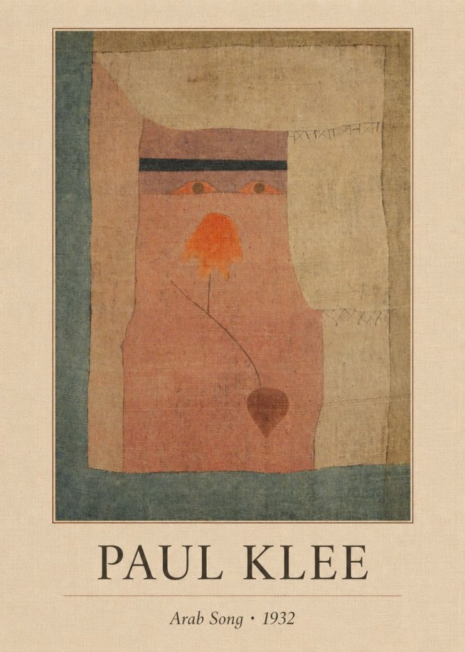 Paul Klee Arab Song No4 - Poszter