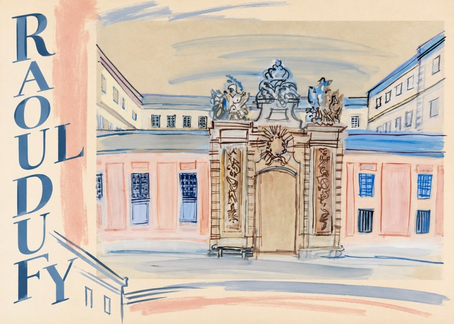 Raoul Dufy Versailles, the Grand Trianon No2 - Poszter
