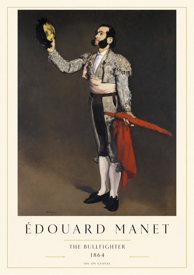 Édouard Manet The Bullfighter No1 - Poszter