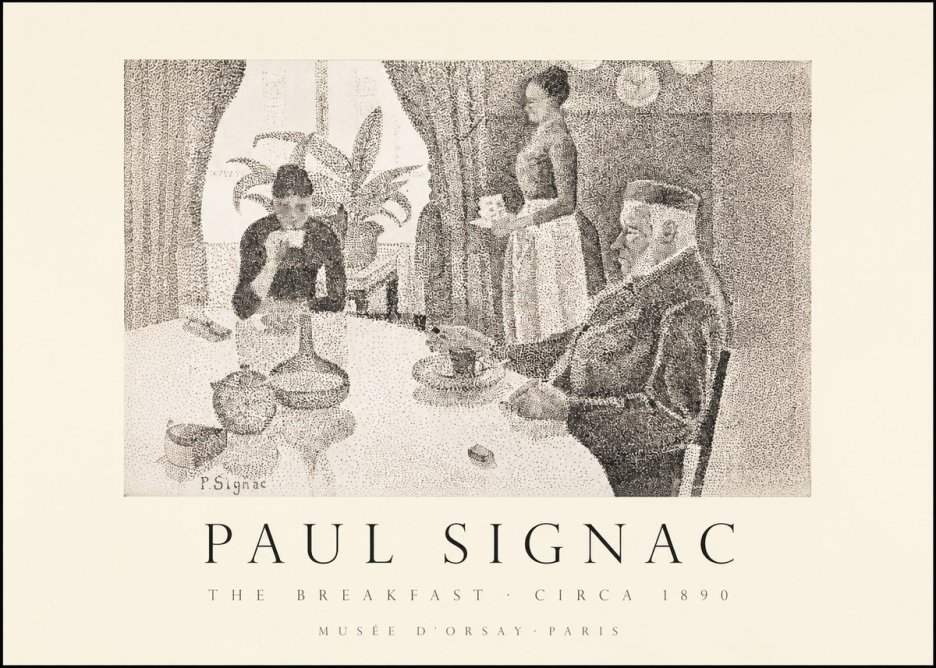Signac The Breakfast No1 - Poszter