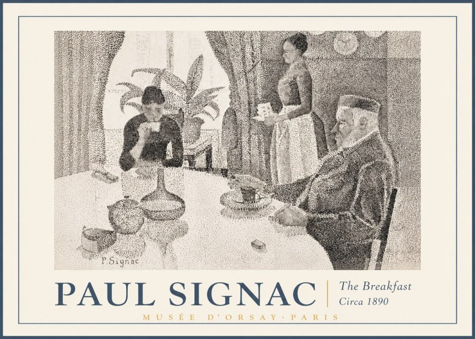 Signac The Breakfast No2 - Poszter