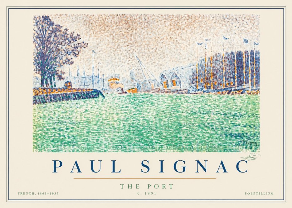 Signac The Port II No2 - Poszter