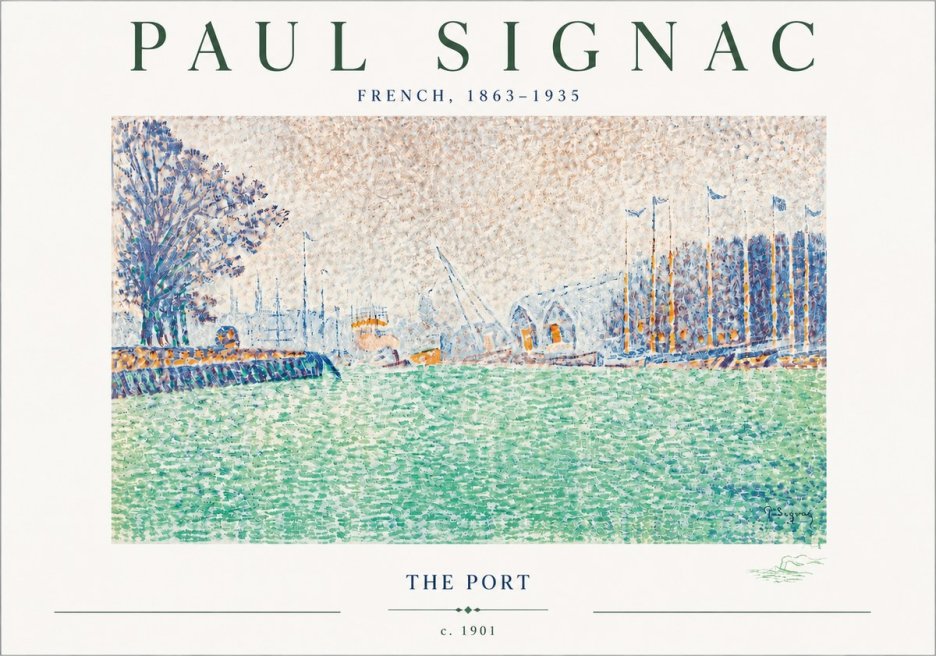 Signac The Port II No4 - Poszter