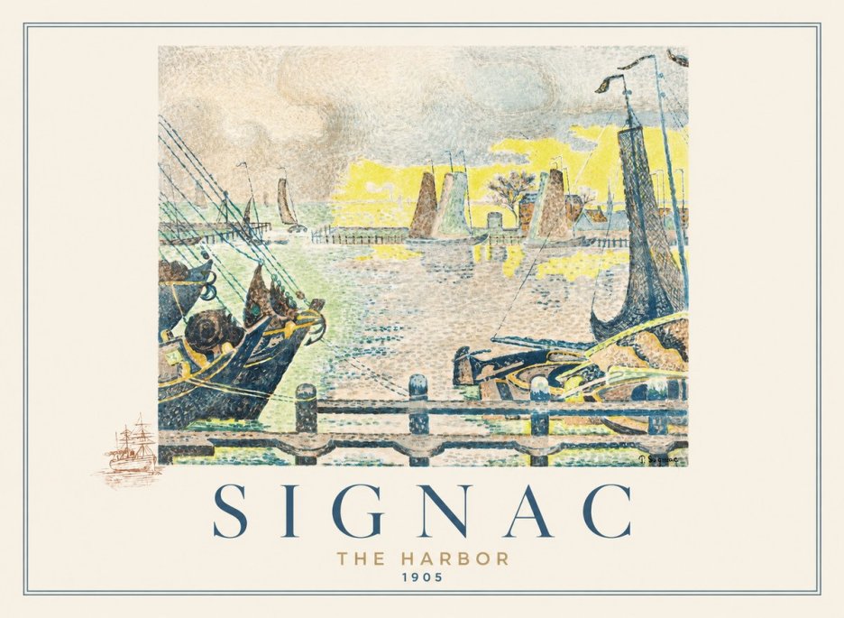 Signac The Harbor III No1 - Poszter