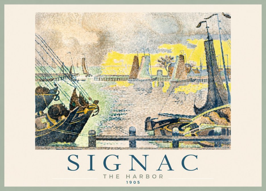 Signac The Harbor III No2 - Poszter