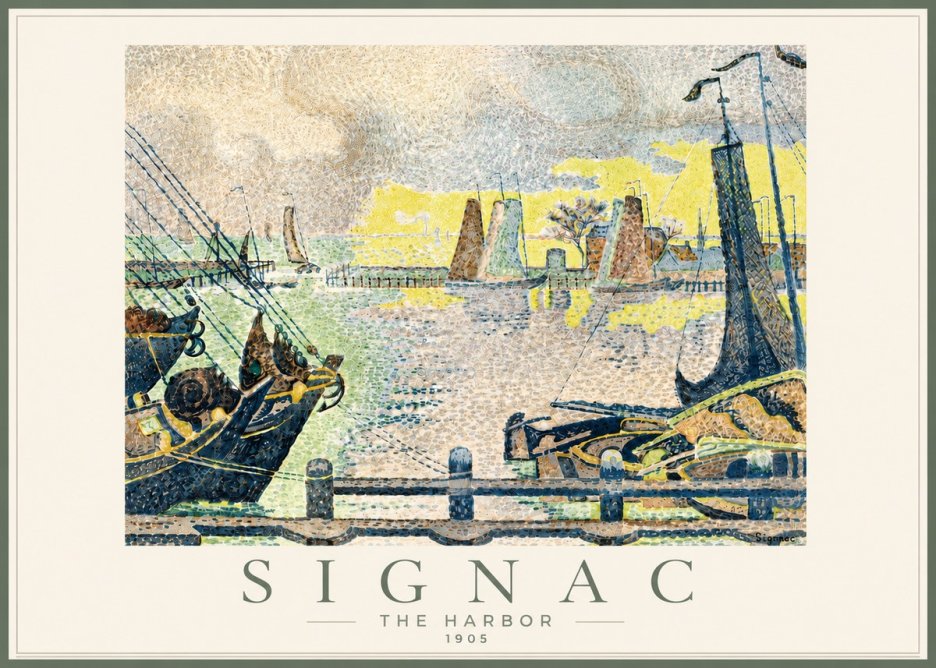 Signac The Harbor III No4 - Poszter