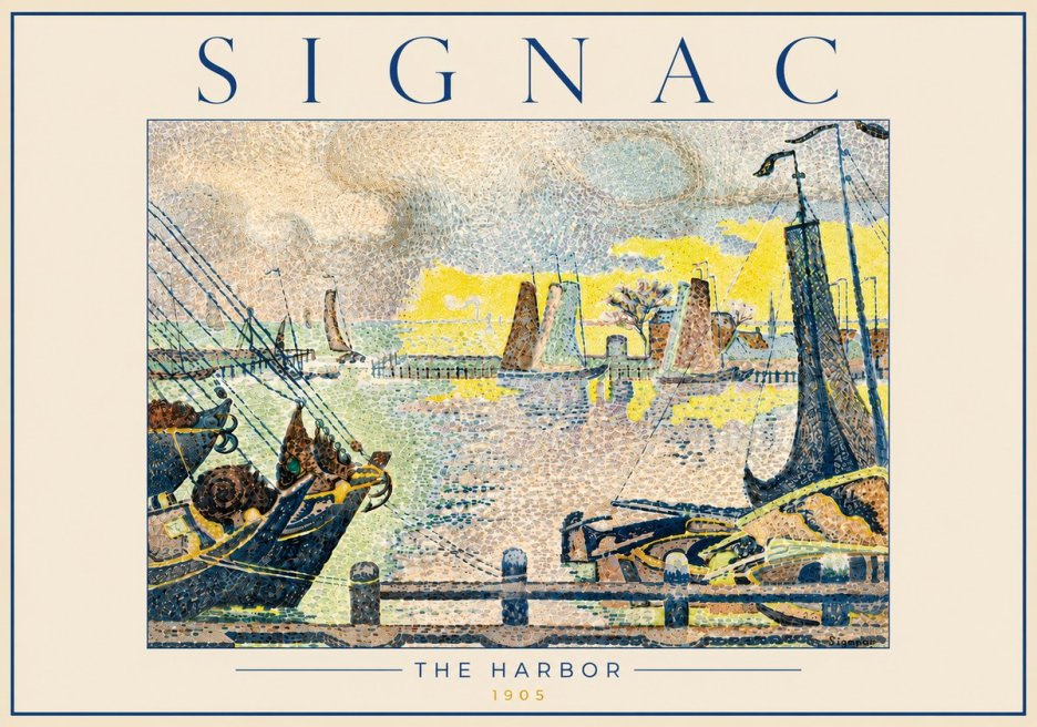 Signac The Harbor III No6 - Poszter