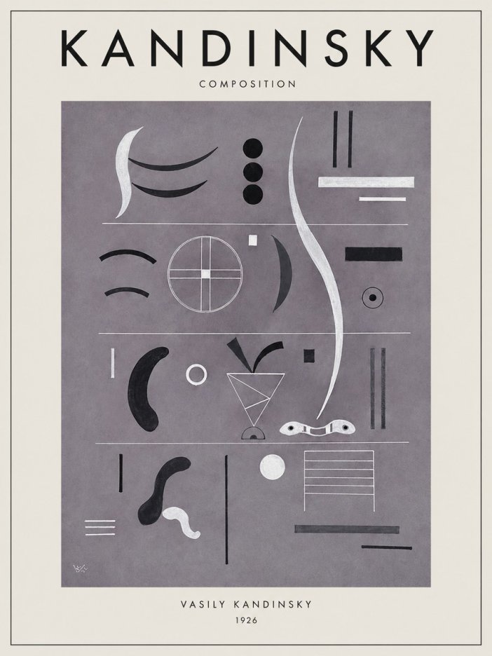 Kandinsky Composition I No1 - Poszter