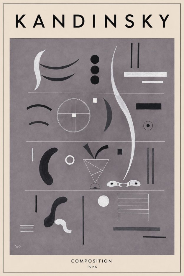 Kandinsky Composition I No2 - Poszter