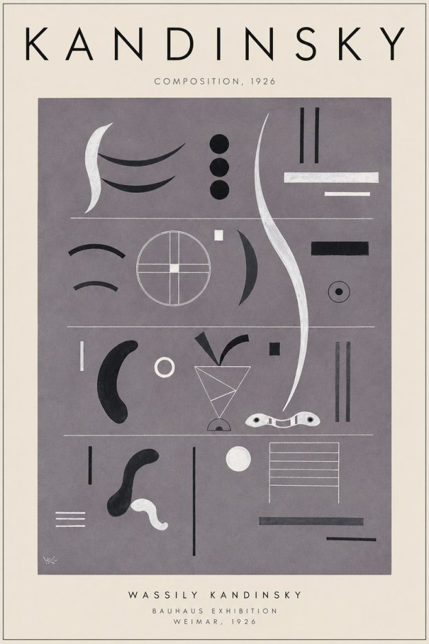 Kandinsky Composition I No3 - Poszter