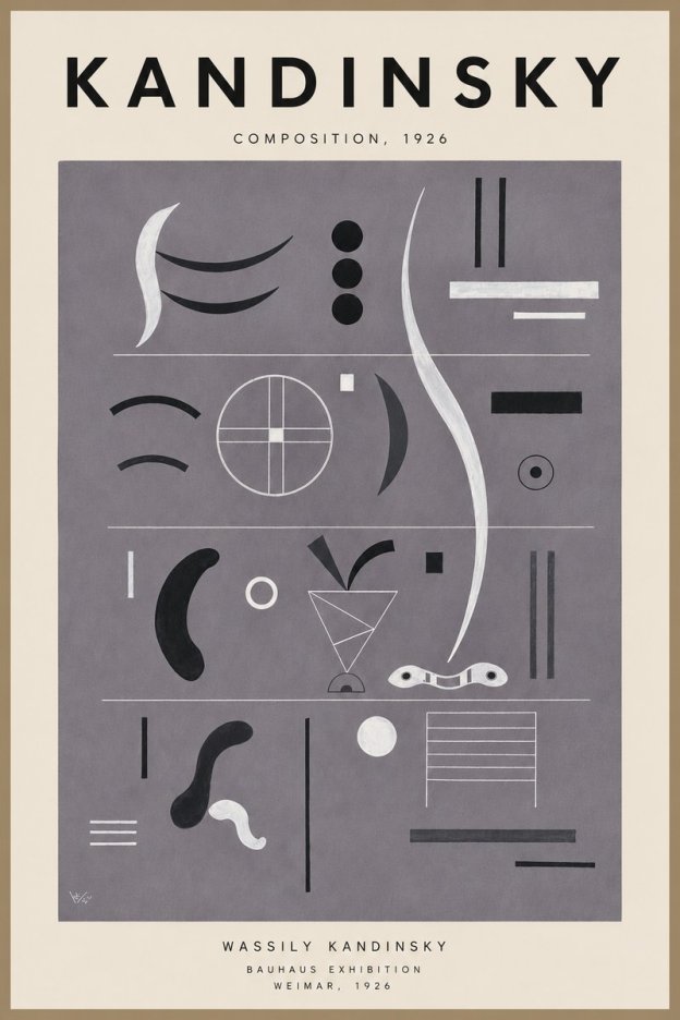 Kandinsky Composition I No5 - Poszter