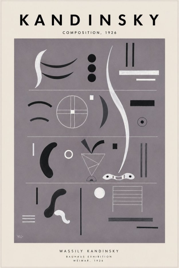 Kandinsky Composition I No6 - Poszter