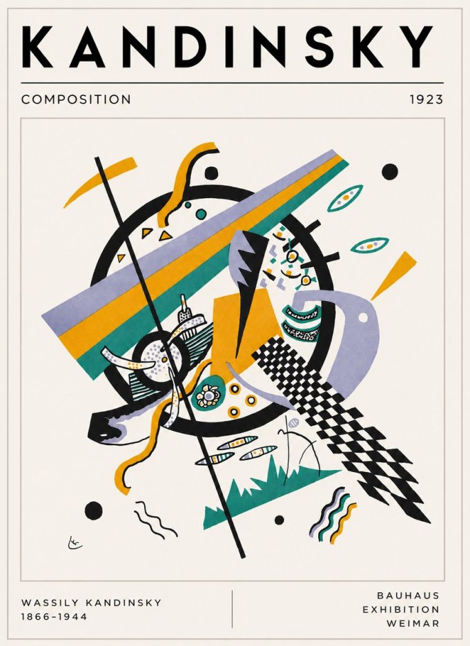 Kandinsky Composition III No3 - Poszter