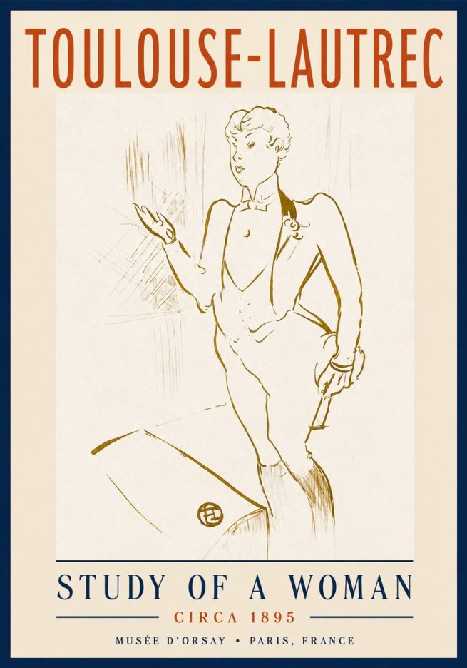 Toulouse-Lautrec The Poet of Parisian Life No5 - Poszter