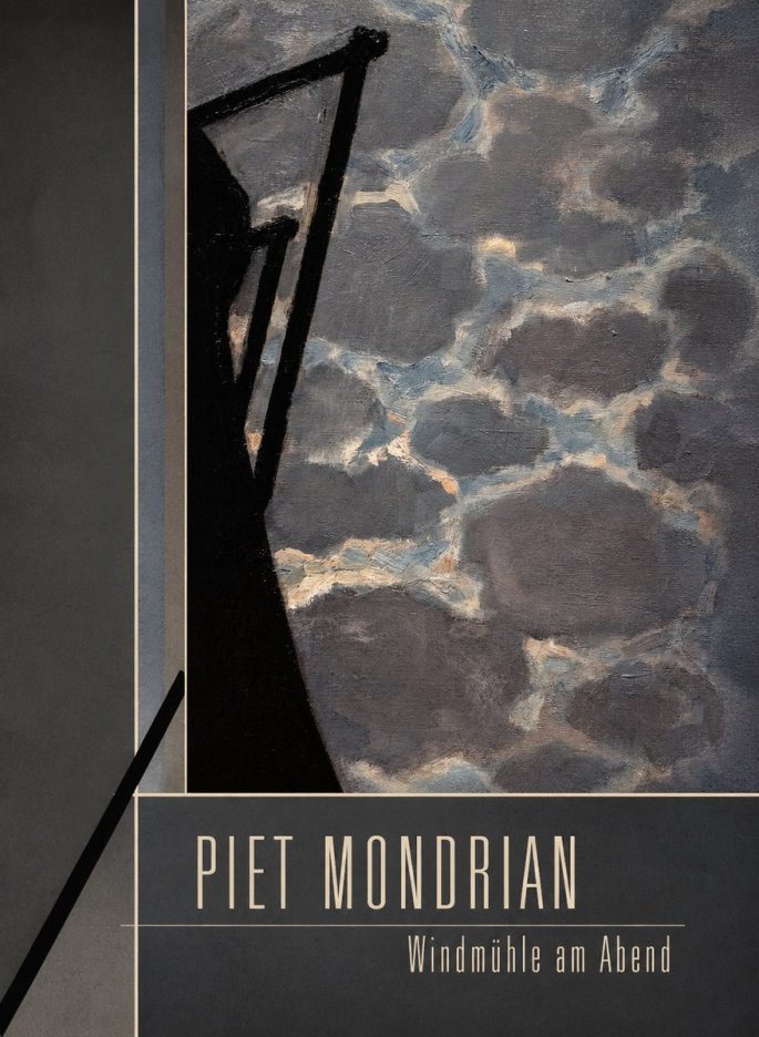 Piet Mondrian Windmühle Am Abend I No2 - Poszter