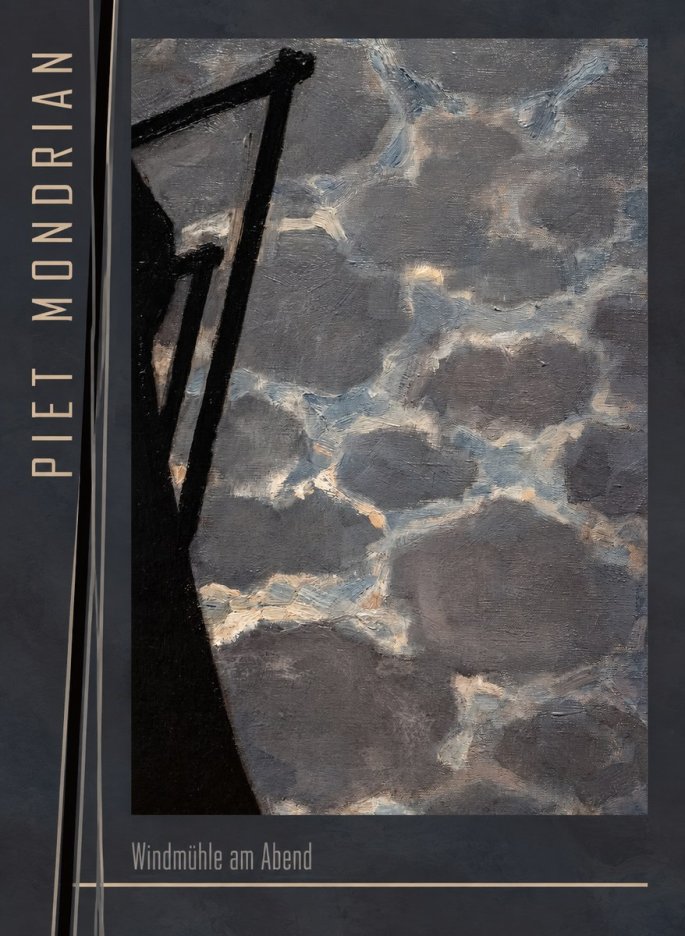 Piet Mondrian Windmühle Am Abend I No3 - Poszter