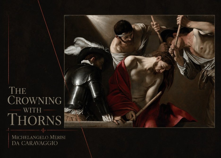 Michelangelo Merisi da Caravaggio The Crowning with Thorns I No2 - Poszter