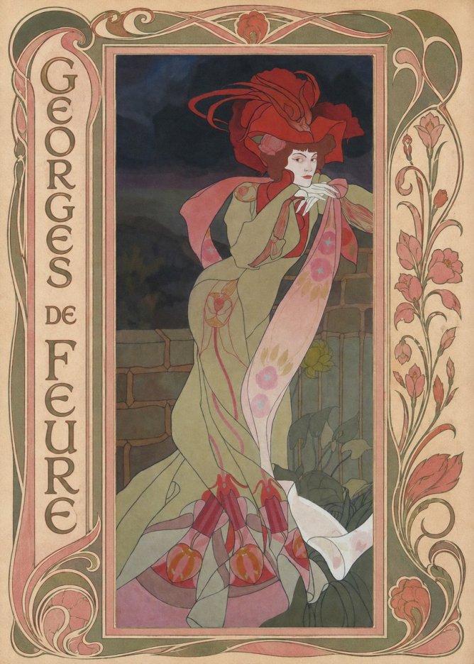 Georges de Feure Georges De Feure I No1 - Poszter