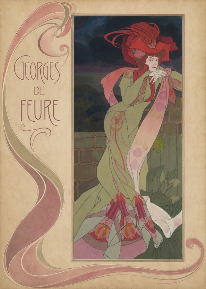 Georges de Feure Georges De Feure I No2 - Poszter