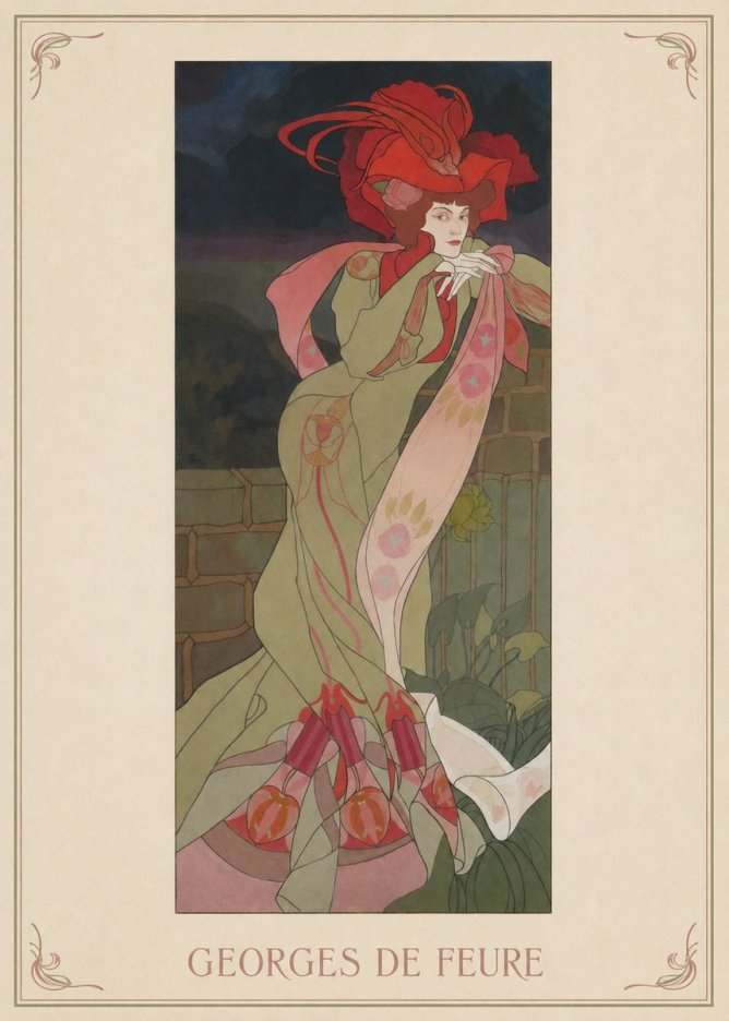Georges de Feure Georges De Feure I No3 - Poszter