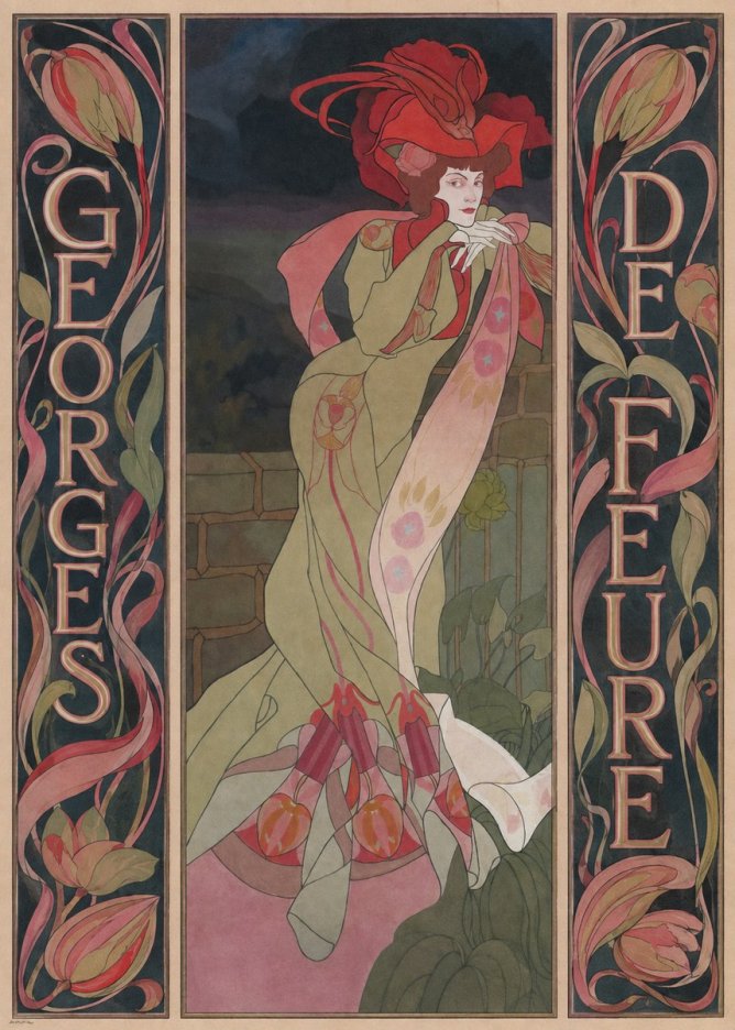 Georges de Feure Georges De Feure I No6 - Poszter