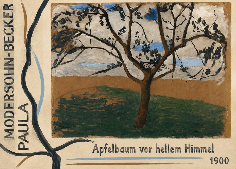 Paula Modersohn-Becker Apfelbaum Vor Hellem Himmel No3 - Poszter
