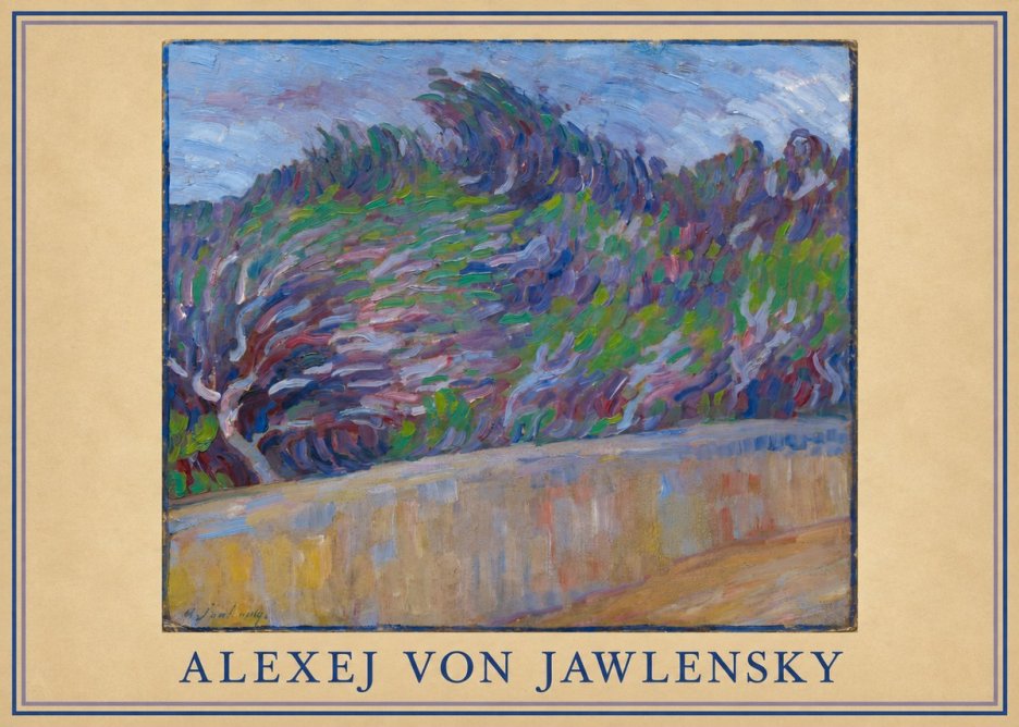 Alexej von Jawlensky Windy Landscape No4 - Poszter