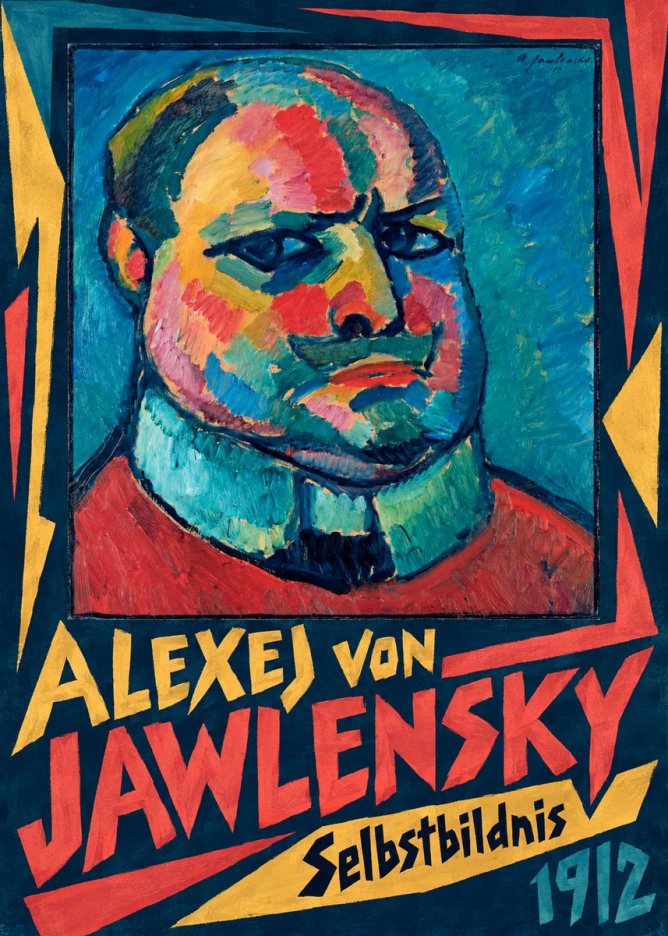 Alexej von Jawlensky Selbstbildnis No2 - Poszter