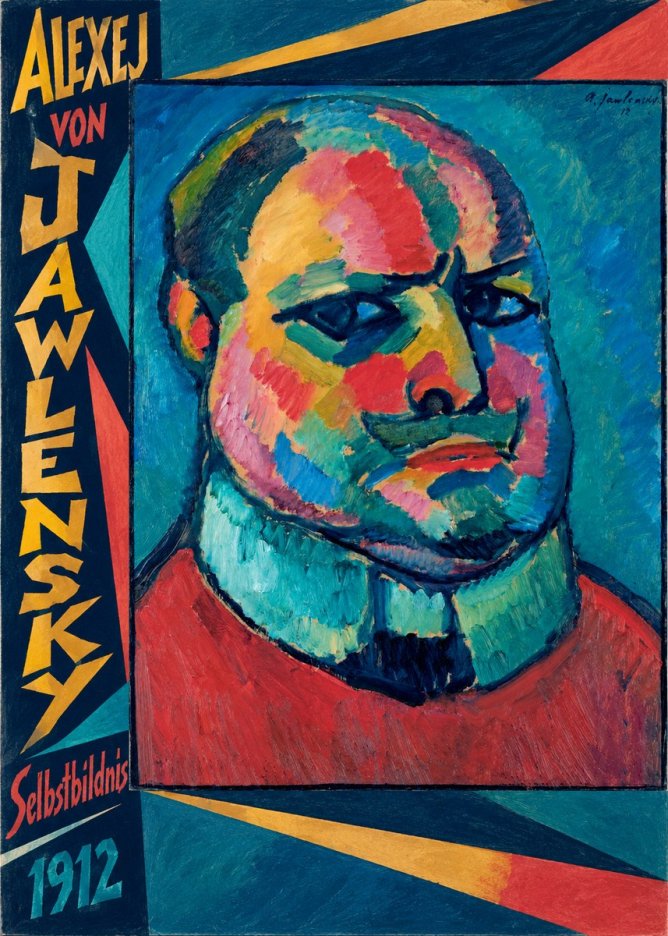 Alexej von Jawlensky Selbstbildnis No3 - Poszter