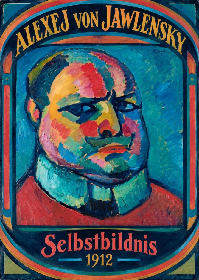 Alexej von Jawlensky Selbstbildnis No5 - Poszter