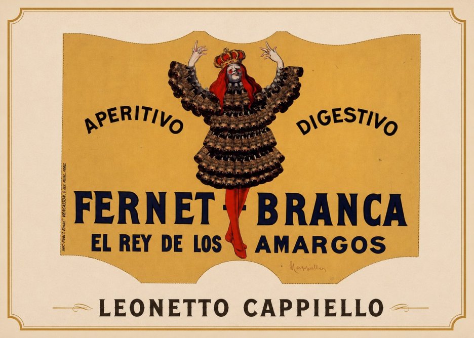 Leonetto Cappiello Fernet Branca No1 - Poszter