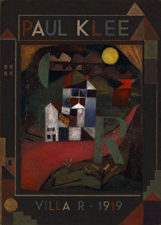 Paul Klee Villa R • 1919 No3 - Poszter