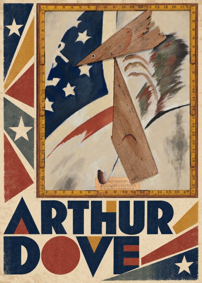 Arthur Dove The Flag No6 - Poszter