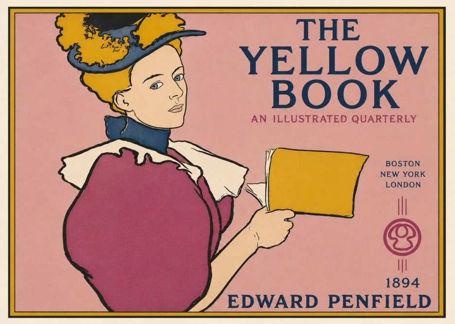 Edward Penfield The Yellow Book I No3 - Poszter