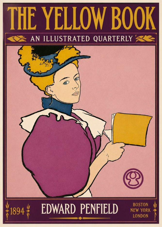Edward Penfield The Yellow Book I No4 - Poszter