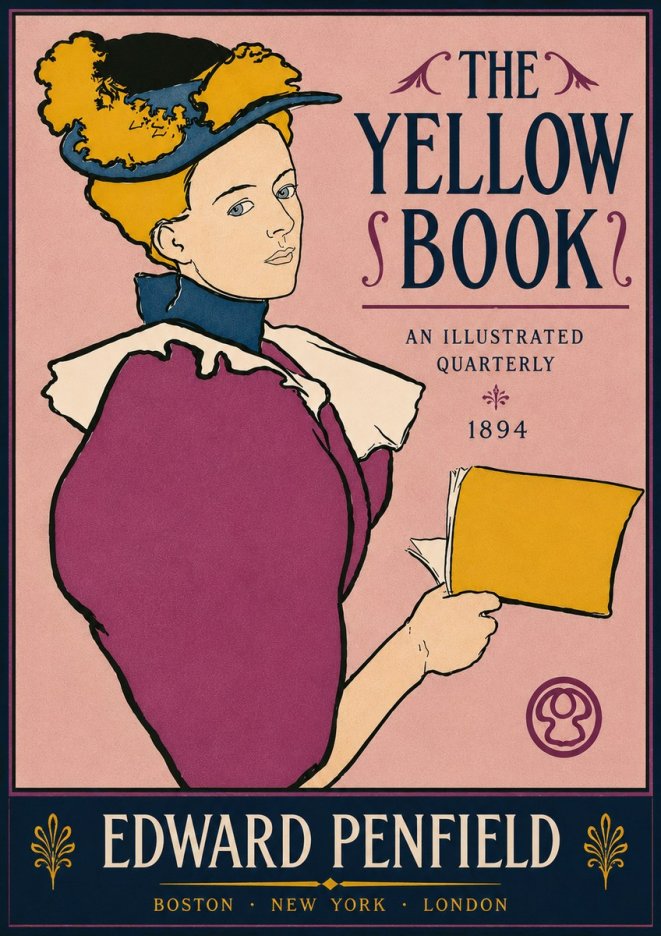 Edward Penfield The Yellow Book I No5 - Poszter