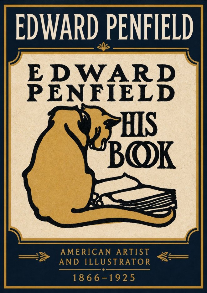 Edward Penfield His Book No3 - Poszter