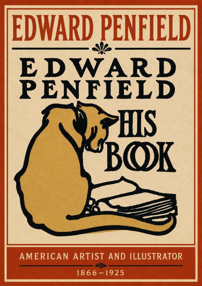 Edward Penfield His Book No4 - Poszter