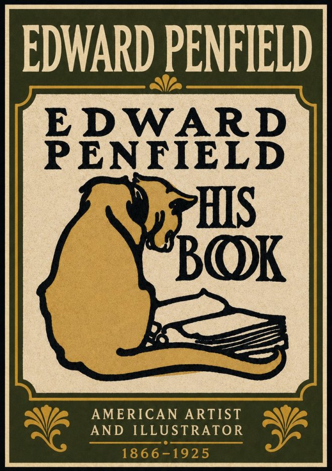 Edward Penfield His Book No5 - Poszter