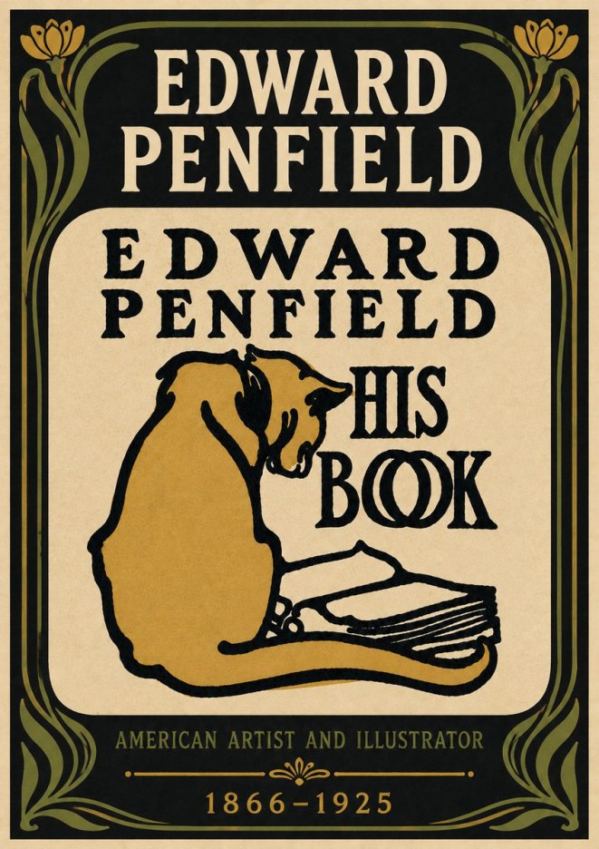 Edward Penfield His Book No6 - Poszter