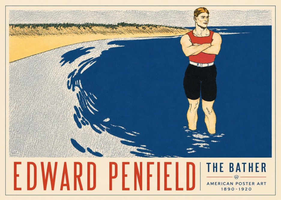 Edward Penfield The Bather No3 - Poszter