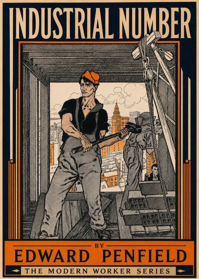 Edward Penfield Industrial Number No4 - Poszter
