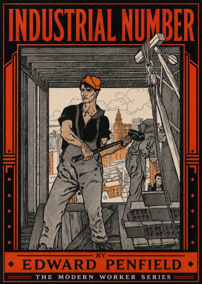 Edward Penfield Industrial Number No5 - Poszter