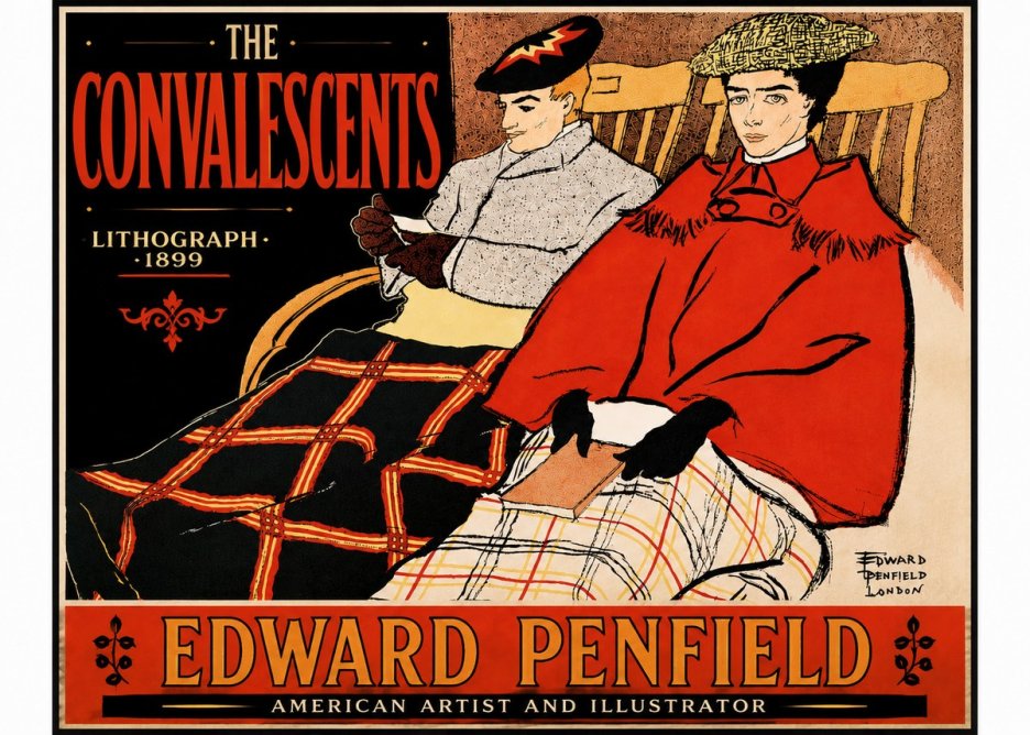 Edward Penfield The Convalescents No5 - Poszter