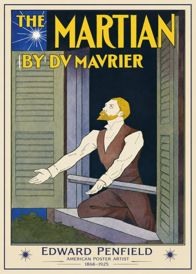 Edward Penfield The Martian by Dv Mavrier No1 - Poszter