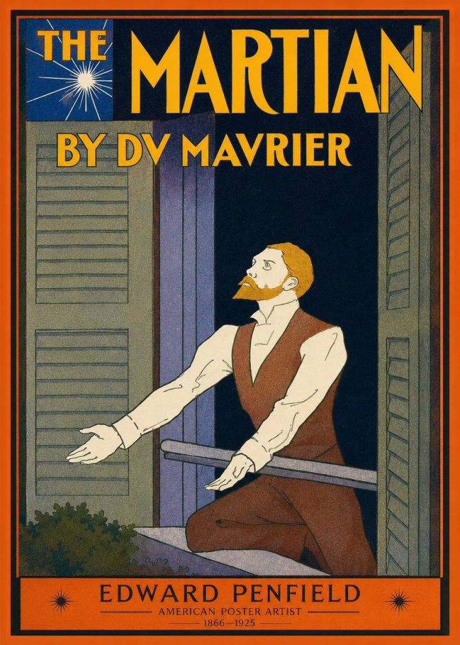 Edward Penfield The Martian by Dv Mavrier No2 - Poszter