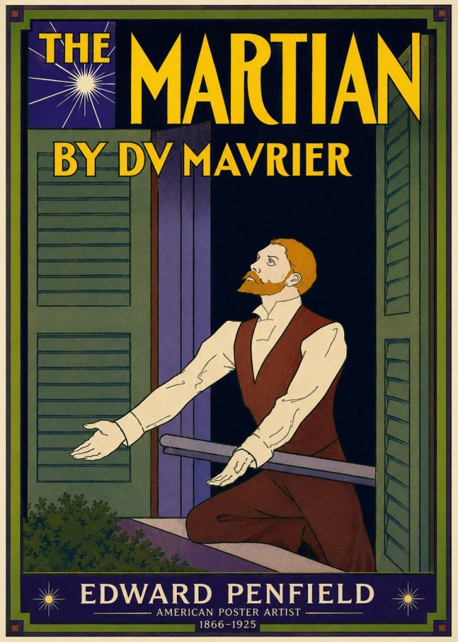Edward Penfield The Martian by Dv Mavrier No4 - Poszter