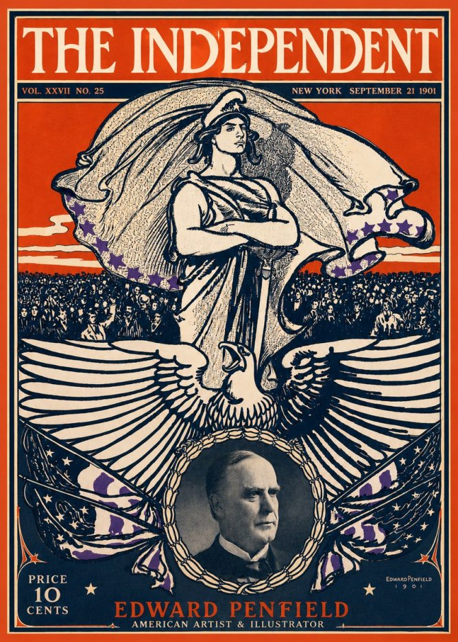 Edward Penfield The Independent No2 - Poszter